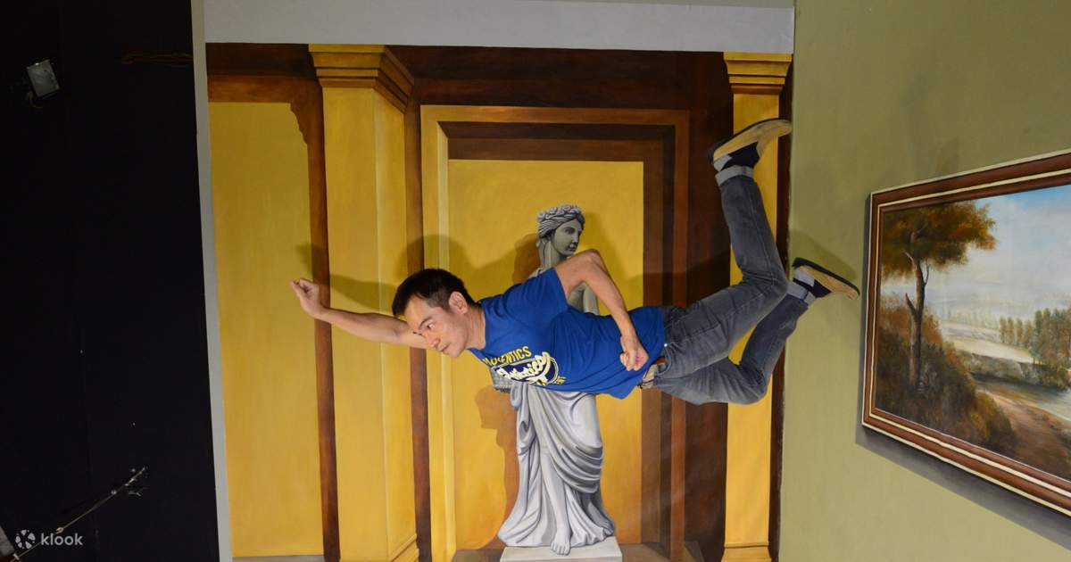 メタルエッチング クアラルンプール 絵画 イリュージョン3Dアートミュージアム 入館チケット（クアラルンプール